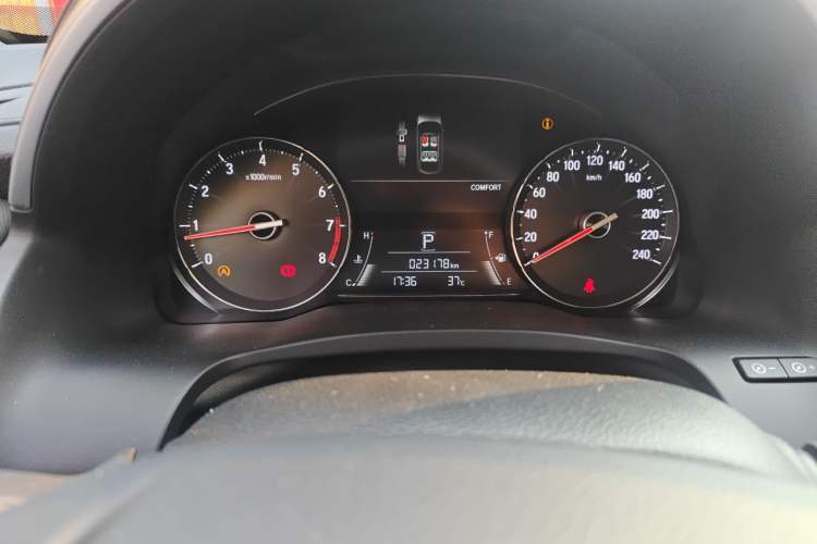 Used Honda Avancier 2023 370TURBO Two-Wheel-Drive Luxury Edition Odometer Close Up