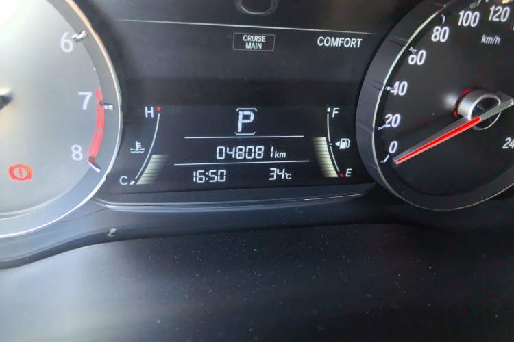Used Honda Avancier 2023 370TURBO Two-Wheel-Drive Luxury Edition Odometer Close Up