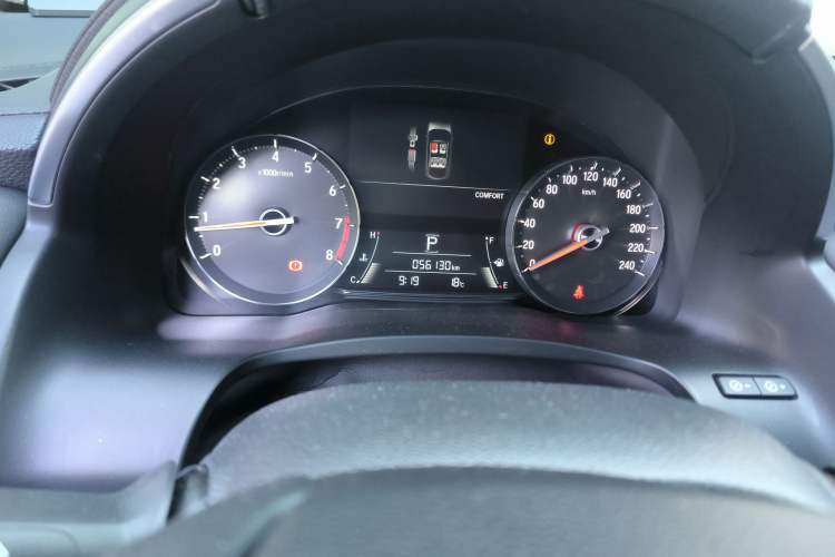 Used Honda Avancier 2023 370TURBO Four-Wheel Drive Luxury Edition Odometer Close Up