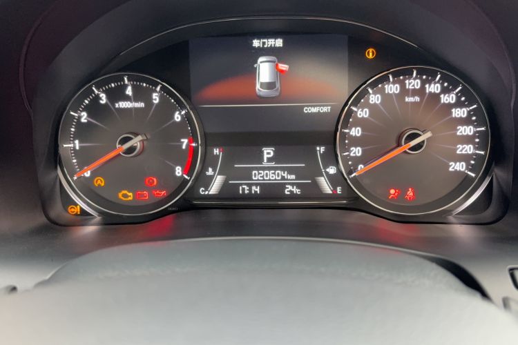 Used Honda Avancier 2023 370TURBO Two-Wheel-Drive Luxury Edition Odometer Close Up