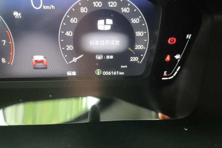 Used Honda Breeze 2023 240TURBO Two-Wheel-Drive Luxury Edition 5 Seats Odometer Close Up