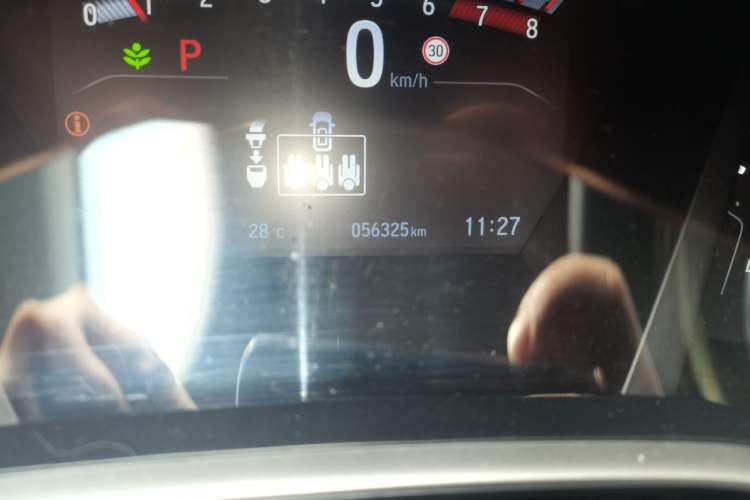 Used Honda Breeze 2020 240TURBO CVT 2WD Luxury Edition Odometer Close Up
