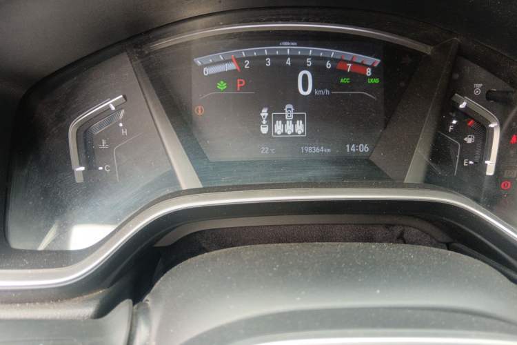 Used Honda Breeze 2020 240TURBO CVT 2WD Luxury Edition Odometer Close Up