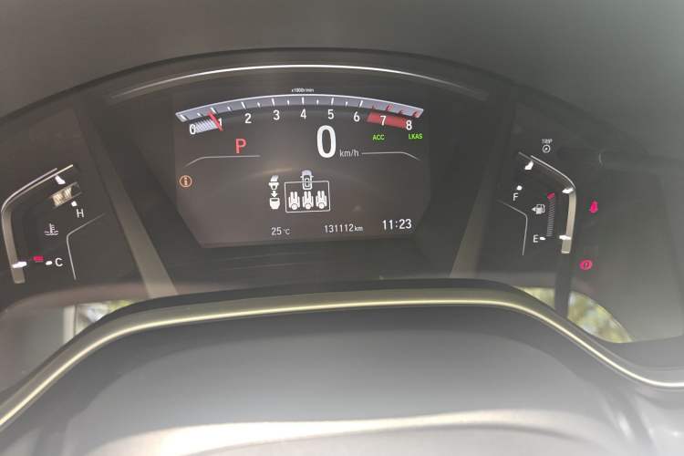 Used Honda Breeze 2020 240TURBO CVT 2WD Luxury Edition Odometer Close Up
