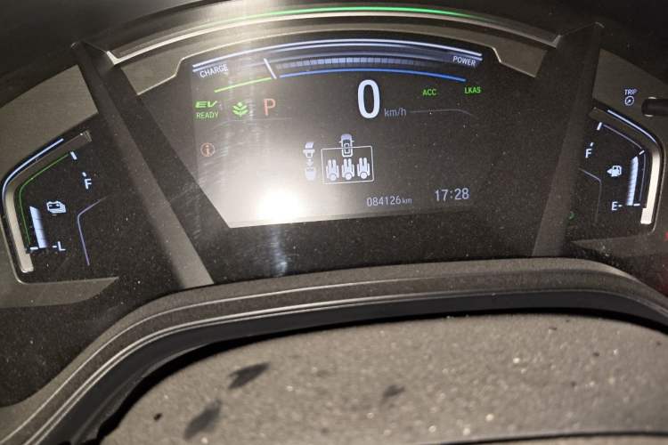 Used Honda Breeze 2020 Rui Hybrid 2.0L Two-Wheel Drive Rui Phantom Night Edition Odometer Close Up