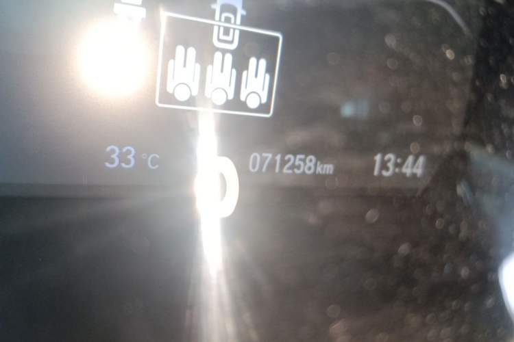Used Honda Breeze 2020 240TURBO CVT Two-Wheel Drive Prestige Edition Odometer Close Up