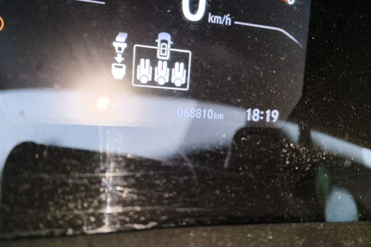 Used Honda Breeze 2020 240TURBO CVT 2WD Elite Edition Odometer Close Up
