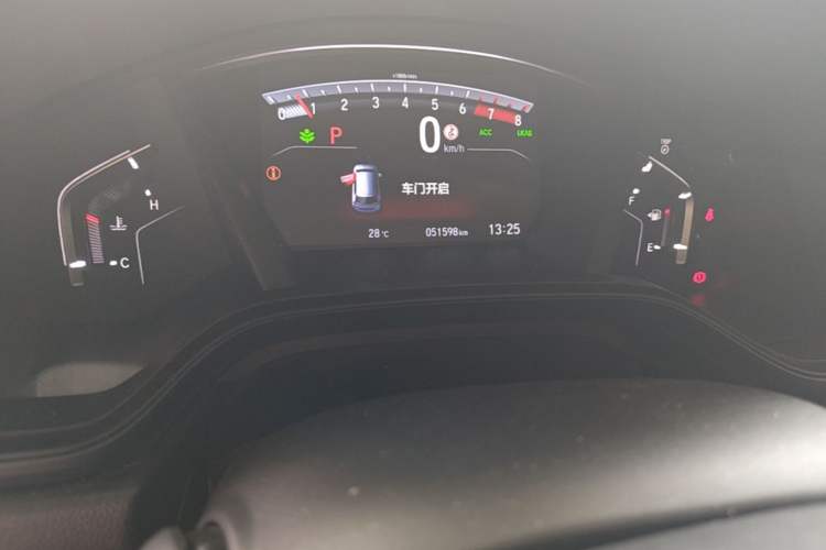 Used Honda Breeze 2020 240TURBO CVT 2WD Phantom Night Edition Odometer Close Up