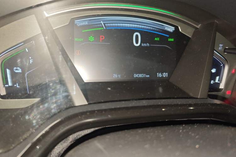 Used Honda Breeze 2020 Rui Hybrid 2.0L Two-Wheel Drive Rui Phantom Night Edition Odometer Close Up