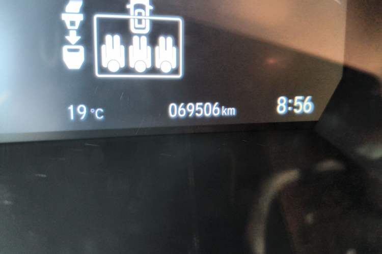 Used Honda Breeze 2020 Rui Hybrid 2.0L Two-Wheel Drive Rui Luxury Edition Odometer Close Up