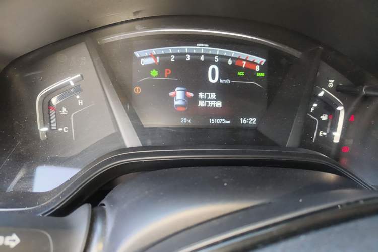 Used Honda Breeze 2020 240TURBO CVT 2WD Phantom Night Edition Odometer Close Up