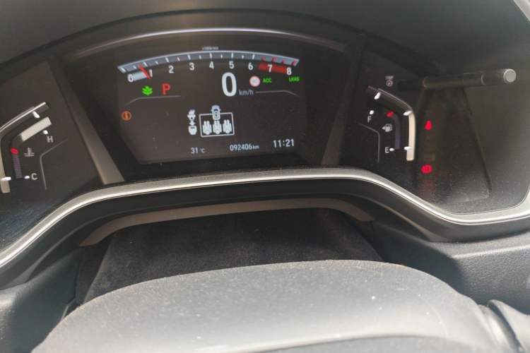 Used Honda Breeze 2020 240TURBO CVT 2WD Luxury Edition Odometer Close Up