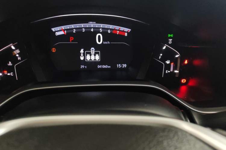 Used Honda Breeze 2020 240TURBO CVT 2WD Elite Edition Odometer Close Up
