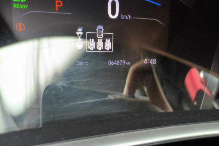 Used Honda Breeze 2020 Rui Hybrid 2.0L Two-Wheel Drive Rui Luxury Edition Odometer Close Up