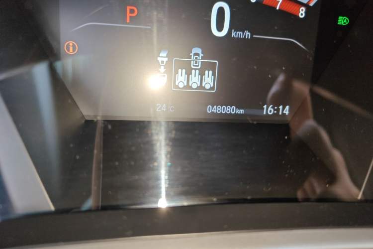 Used Honda Breeze 2020 240TURBO CVT 2WD Luxury Edition Odometer Close Up