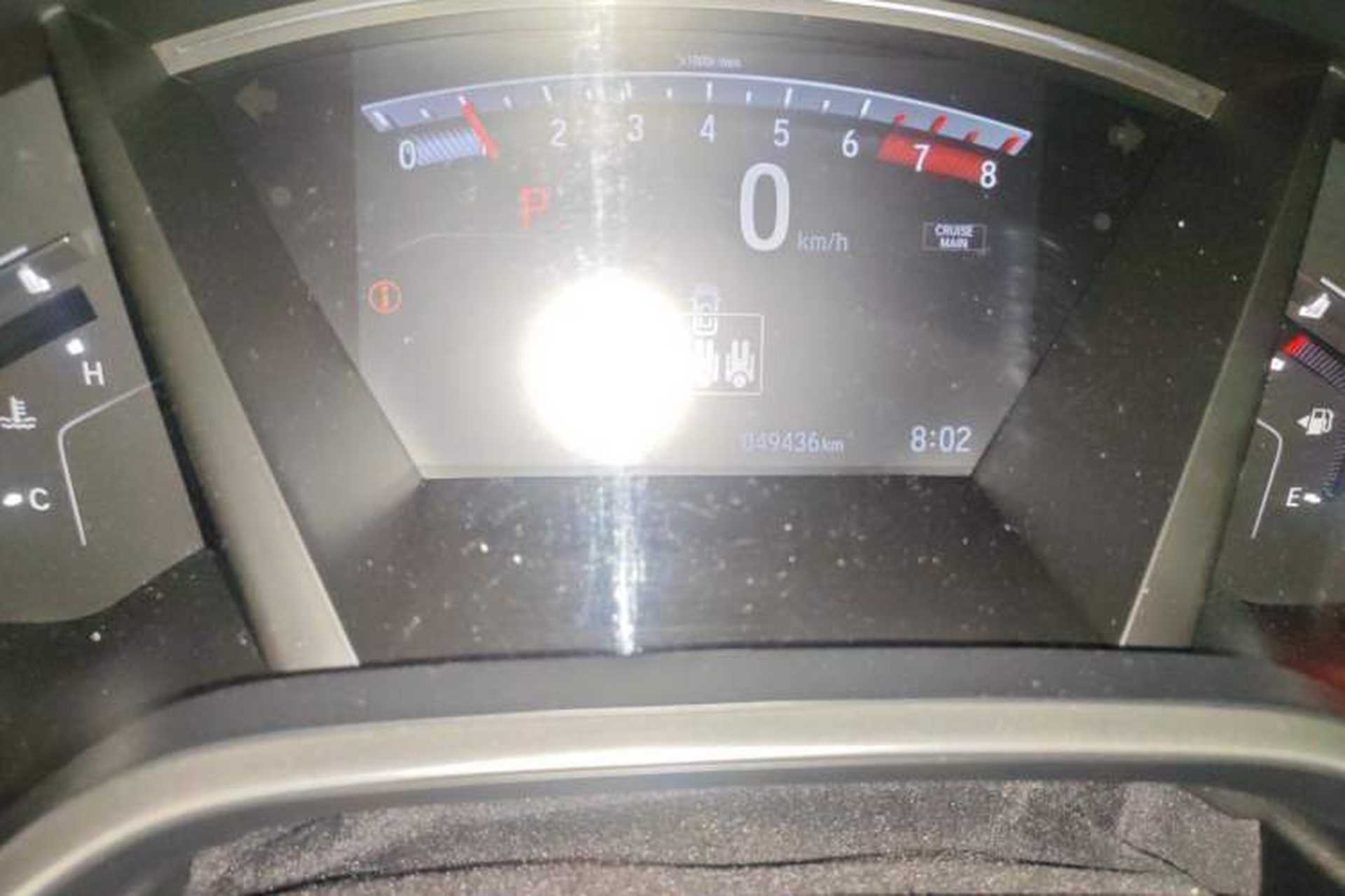 Used Honda Breeze 2020 240TURBO CVT 2WD Elite Edition Odometer Close Up