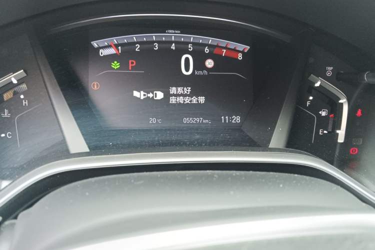 Used Honda Breeze 2020 240TURBO CVT 2WD Luxury Edition Odometer Close Up