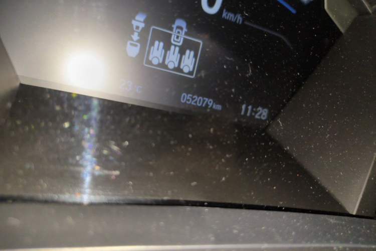 Used Honda Breeze 2020 Rui Hybrid 2.0L Two-Wheel Drive Rui Phantom Night Edition Odometer Close Up