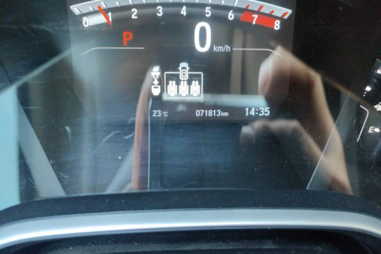 Used Honda Breeze 2020 240TURBO CVT 2WD Elite Edition Odometer Close Up