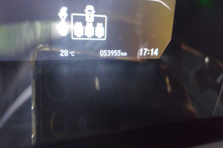 Used Honda Breeze 2020 240TURBO CVT 2WD Luxury Edition Odometer Close Up