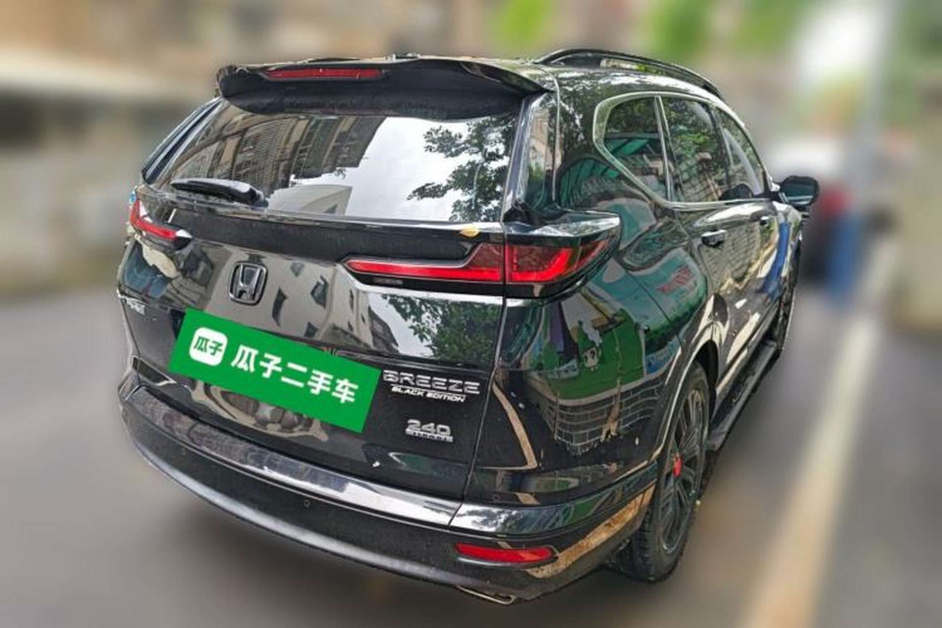 Used Honda Breeze 2020 240TURBO CVT 2WD Phantom Night Edition Rear Right 45 Deg