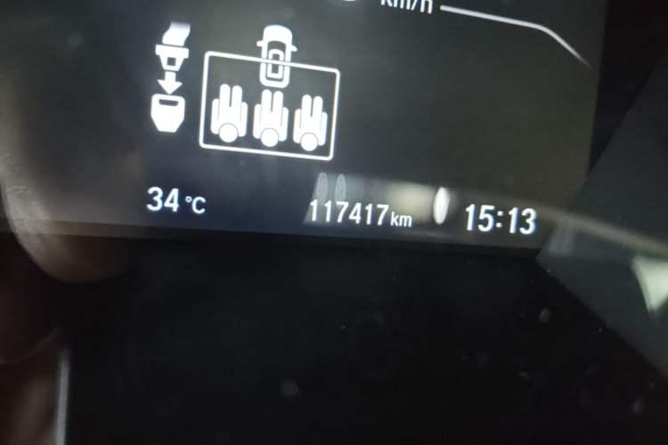 Used Honda Breeze 2020 240TURBO CVT Two-Wheel Drive Prestige Edition Odometer Close Up
