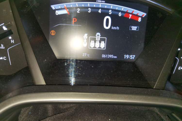 Used Honda Breeze 2020 240TURBO CVT 2WD Elite Edition Odometer Close Up