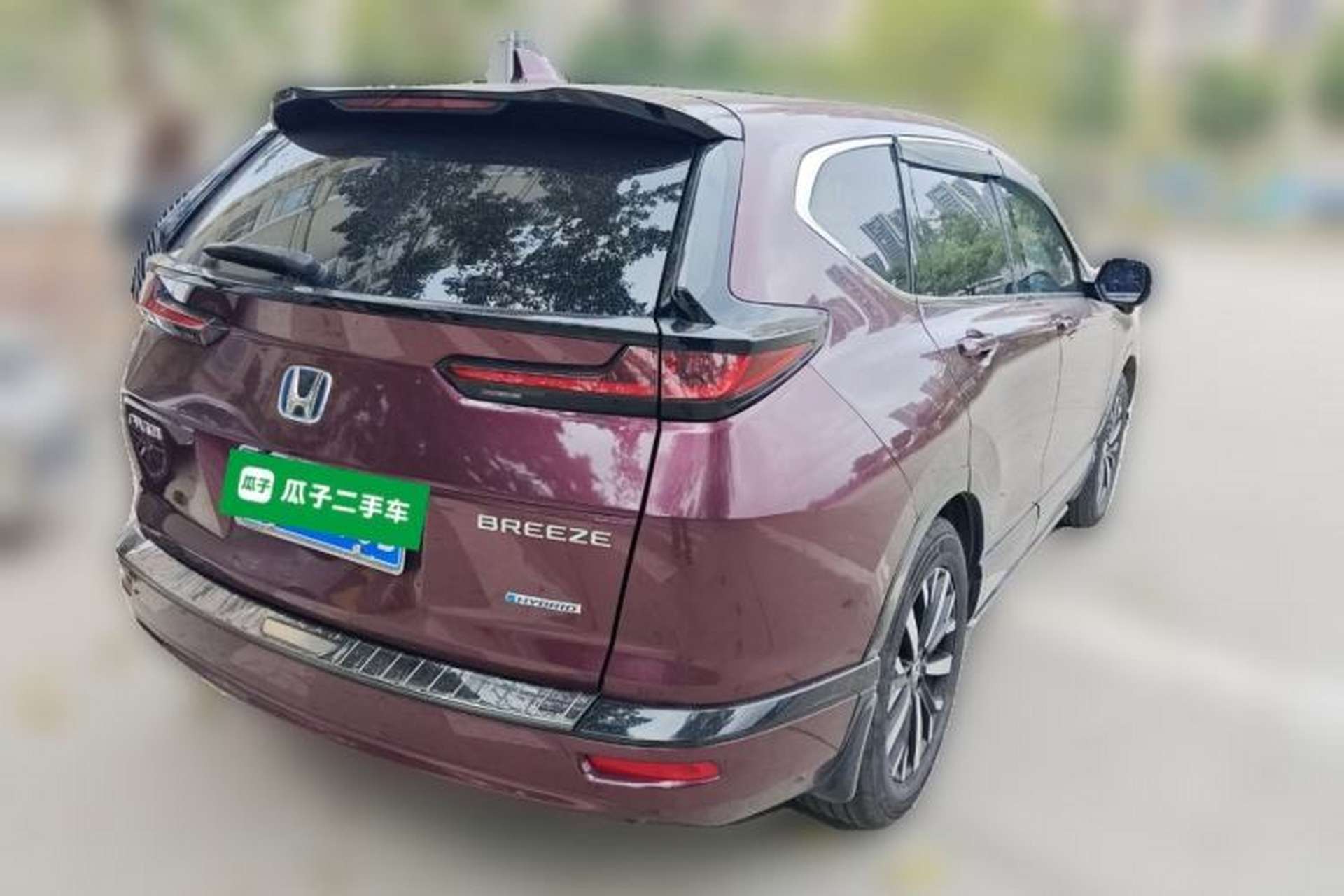 Used Honda Breeze 2020 Rui Hybrid 2.0L Two-Wheel Drive Rui Prestige Edition Rear Right 45 Deg
