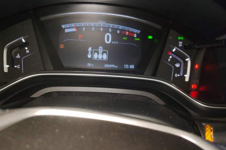 Used Honda Breeze 2020 240TURBO CVT 2WD Luxury Edition Odometer Close Up