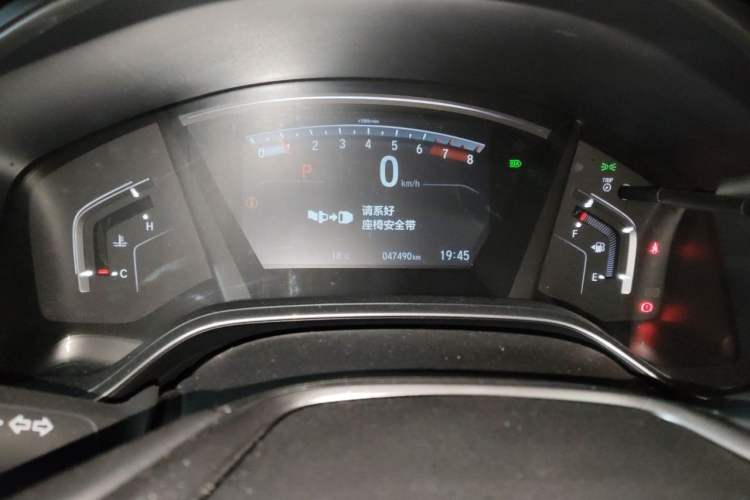 Used Honda Breeze 2020 240TURBO CVT Two-Wheel Drive Prestige Edition Odometer Close Up