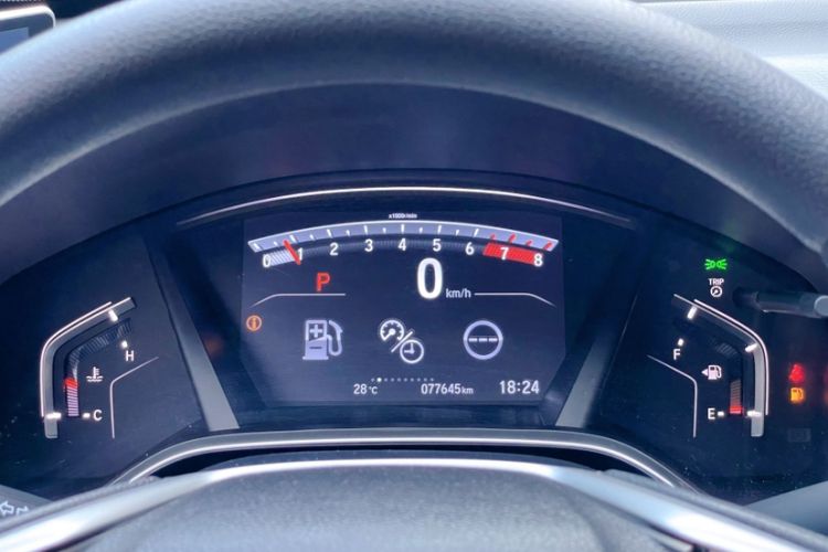 Used Honda Breeze 2020 240TURBO CVT 2WD Luxury Edition Odometer Close Up
