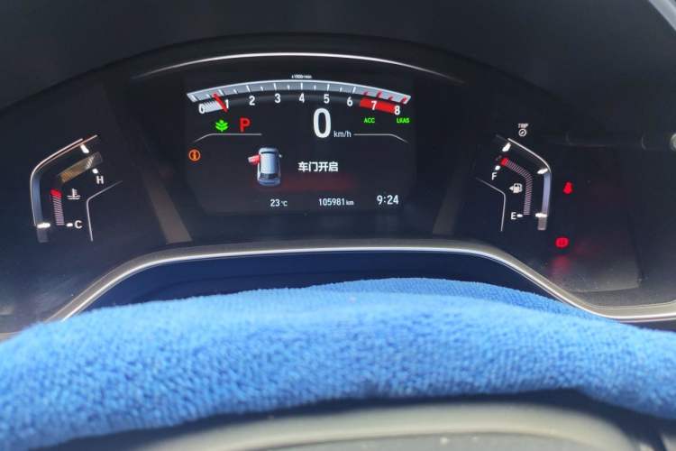Used Honda Breeze 2020 240TURBO CVT 2WD Luxury Edition Odometer Close Up