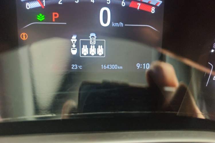 Used Honda Breeze 2020 240TURBO CVT Two-Wheel Drive Prestige Edition Odometer Close Up
