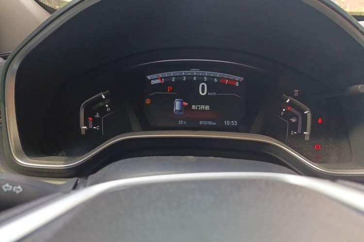Used Honda Breeze 2020 240TURBO CVT 2WD Luxury Edition Odometer Close Up