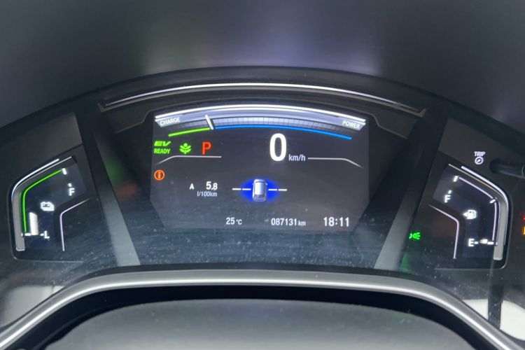 Used Honda Breeze 2020 Xing·Hybrid 2.0L Two-Wheel Drive Xing·Elite Edition Odometer Close Up