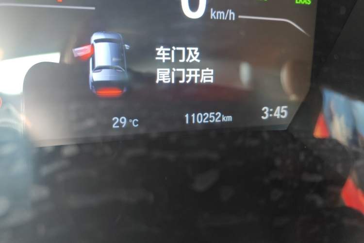 Used Honda Breeze 2020 240TURBO CVT 2WD Luxury Edition Odometer Close Up