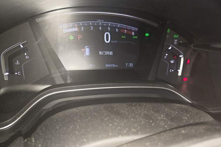 Used Honda Breeze 2020 240TURBO CVT 2WD Luxury Edition Odometer Close Up