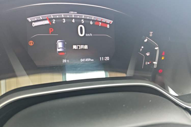Used Honda Breeze 2020 240TURBO CVT 2WD Luxury Edition Odometer Close Up