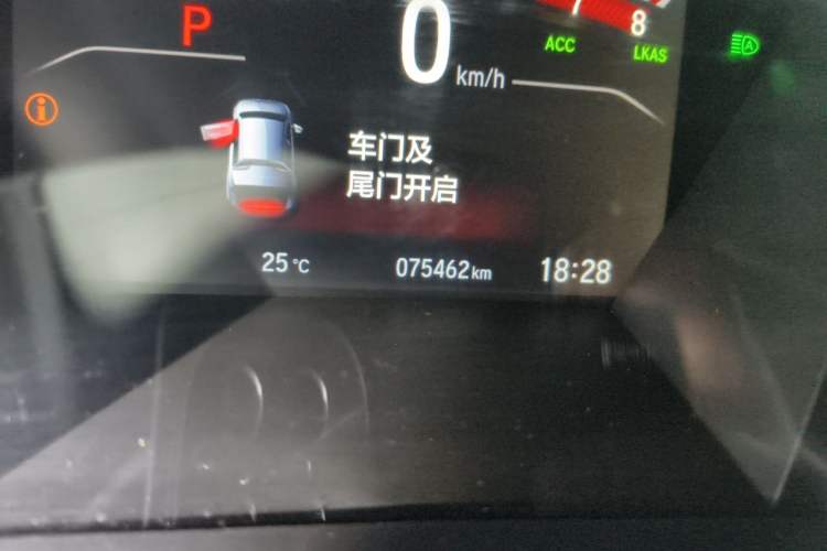 Used Honda Breeze 2020 240TURBO CVT 2WD Luxury Edition Odometer Close Up