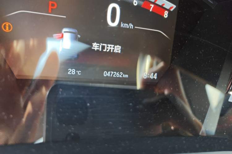 Used Honda Breeze 2020 240TURBO CVT Two-Wheel Drive Prestige Edition Odometer Close Up