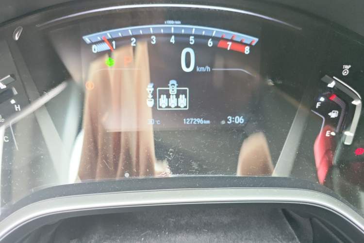 Used Honda Breeze 2020 240TURBO CVT 2WD Elite Edition Odometer Close Up