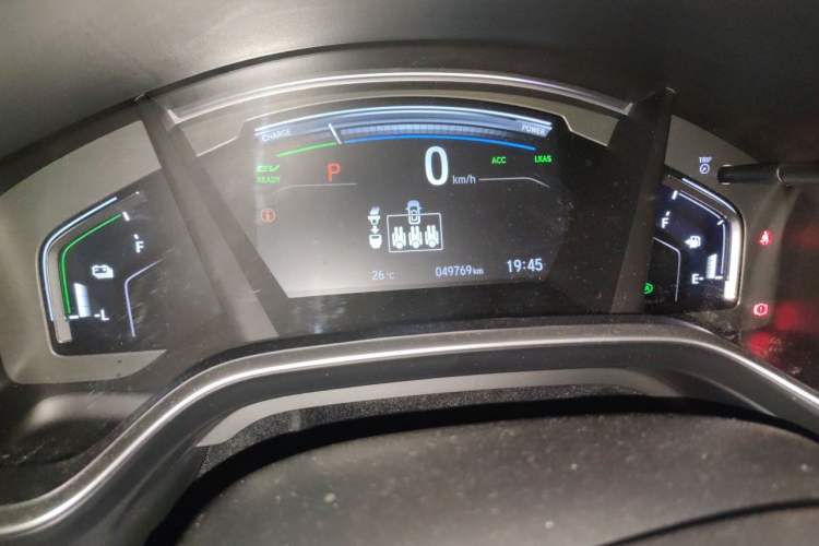 Used Honda Breeze 2020 Xing·Hybrid 2.0L Two-Wheel Drive Xing·Elite Edition Odometer Close Up