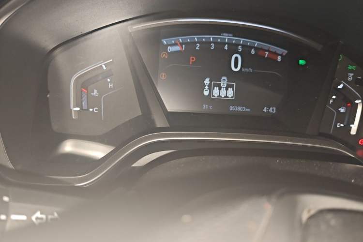 Used Honda Breeze 2020 240TURBO CVT 2WD Luxury Edition Odometer Close Up
