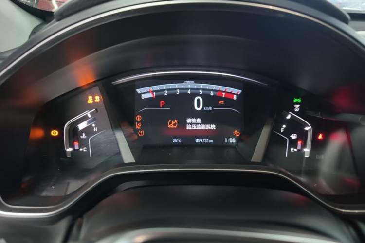 Used Honda Breeze 2021 240TURBO CVT Two-Wheel Drive Smart Enjoyment Version Instrument Cluster