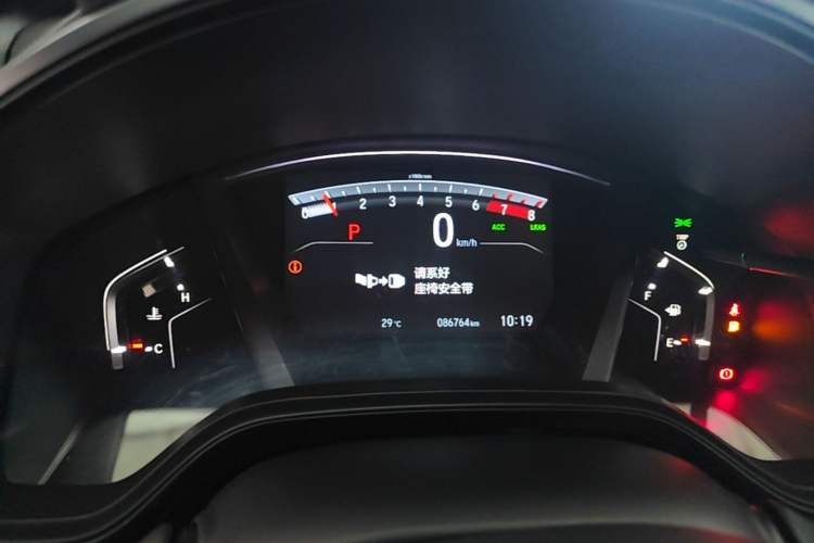 Used Honda Breeze 2021 240TURBO CVT Two-Wheel Drive Phantom Night Edition Instrument Cluster