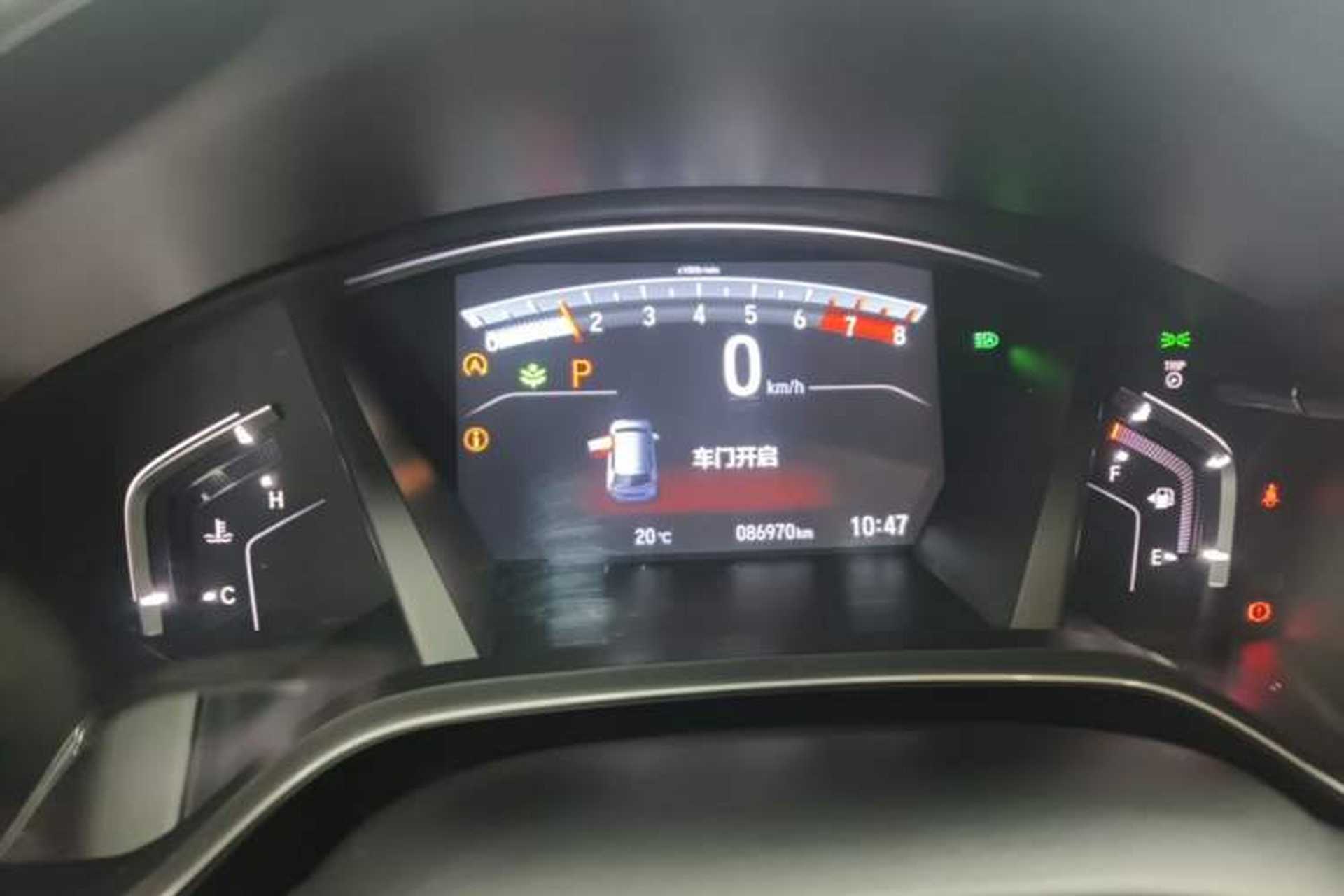 Used Honda Breeze 2021 240TURBO CVT Two-Wheel Drive Smart Enjoyment Version Instrument Cluster