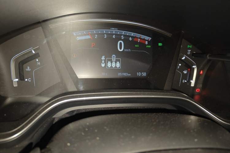 Used Honda Breeze 2021 240TURBO CVT 2WD Prestige Edition Odometer Close Up