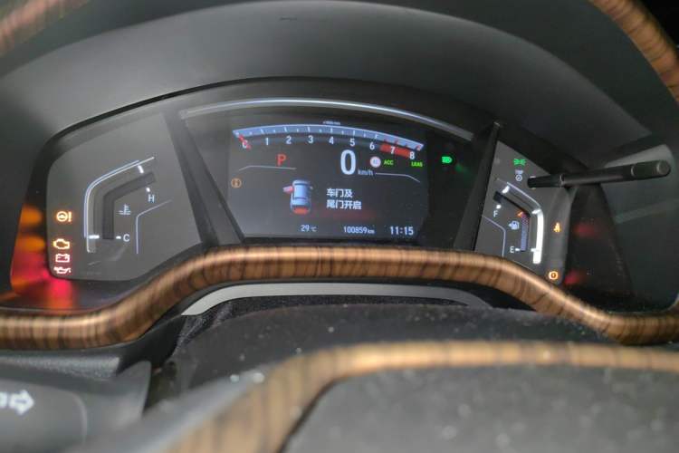 Used Honda Breeze 2021 240TURBO CVT 2WD Prestige Edition Odometer Close Up