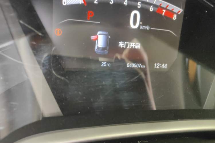 Used Honda Breeze 2021 240TURBO CVT Front-Wheel Drive Elite Edition Odometer Close Up