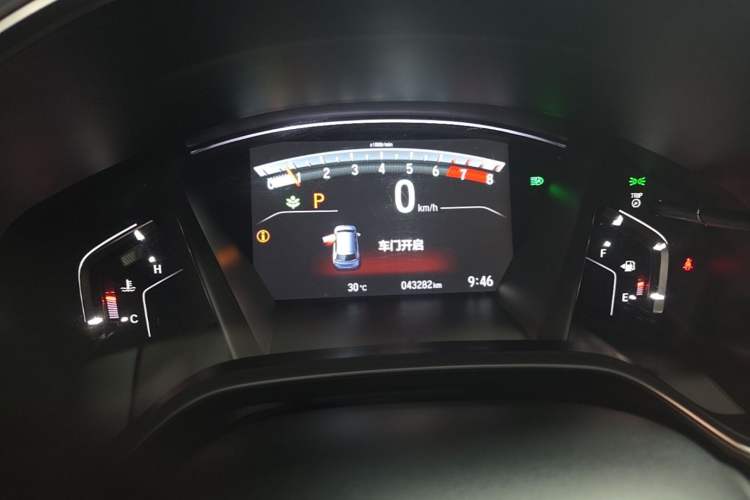 Used Honda Breeze 2021 240TURBO CVT Two-Wheel Drive Smart Enjoyment Version Odometer Close Up